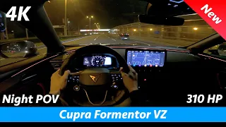 Cupra Formentor VZ 2021 - Night POV test drive & review in 4K | Consumption, 0-100, LED Headlights