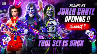 New Joker Crate Opening | The Fool Set Crate Opening | The Fool M416 Crate Opening |