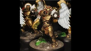 How to make a Primaris scale Sanguinary Guard - Walk through