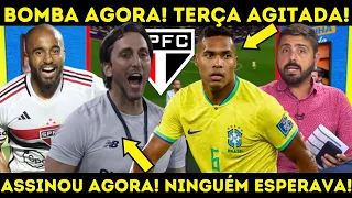 🚨 BOMBA URGENTE! ACABOU DE VAZAR! BAITA ACERTO! ALEX SANDRO É DO TRICOLOR! NOTÍCIAS DO SÃO PAULO FC