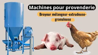 Machines de provenderie