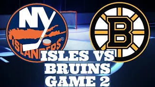 Islanders vs Bruins Game 2 Live Reaction & Play by Play