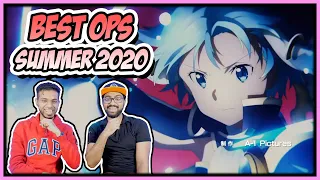 TOP 20 ANIME OPENINGS SUMMER 2020 REACTION