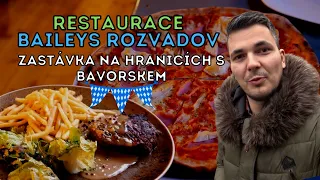 Na steaky a pizzu do Rozvadova? 😋 Restaurace Baileys v Rozvadově 🇨🇿