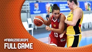 Belgium v Russia - Full Game - FIBA U20 Women's European Championship 2016