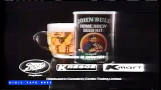 John Bull Home Brew Beer Kit Commercial - 1986