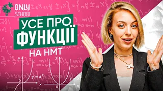 УСІ ПРО ФУНКЦІЇ НА НМТ З МАТЕМАТИКИ | ONLY SCHOOL