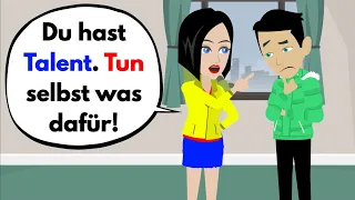 Learn German | you have talent Do something for it yourself! Vocabulary and important verbs