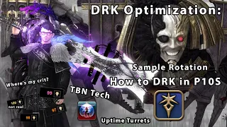 FFXIV Dark Knight Basic Optimization in Savage Sample Rotation - DRK P10S