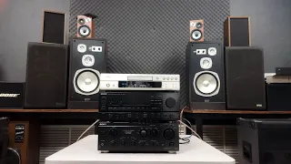 Батл ЦАП несущих KENWOOD DA-1100EX & SONY TA-F505esD рокотали Lo-D HS-430 транспорт Denon DVD-2930