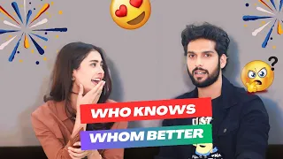 Who Knows Whom Better ! | Part -1 | Shivangi Khedkar & Sai Ketan Rao | Vlog