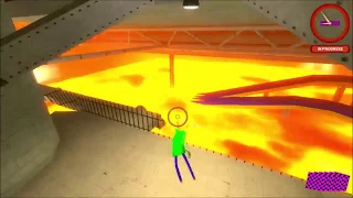 Floor is Lava Challenge - Baldi vs Neighbor