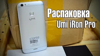 Umi iRon Pro обзор (распаковка) металлического смарта с Type-C и сканером отпечатков unboxing