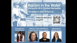 Racism in the Water Webinar Recording