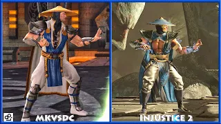 RAIDEN Graphic Evolution 2008-2017 Injustice DC Universe MKvsDC | XBOX360 PS4 |