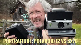 Portraiture: Polaroid i2 vs Polaroid SX70 and 1.5 Tele Lens