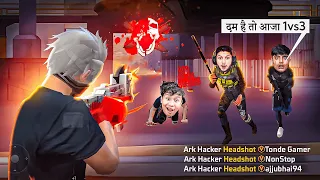 They Call Me Hacker 🤯 - Until They Watch My Secret Headshot Skill 🗿Headshot Handcam - ARK FF