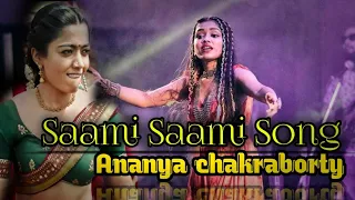 Saami Saami full song।। Ananya chakraborty stage program.. gangaram pur...