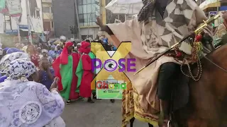 Fulani tribe in Ghana takes over the street of Accra with a beautiful display