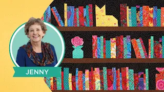 Make a "Book Review" Quilt with Jenny Doan of Missouri Star Quilt Co (Video Tutorial)