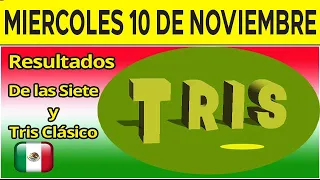 Sorteo Tris de las Siete y Tris Clásico del Miércoles 10 de Noviembre del 2021. 😱🤑💰💵