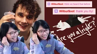 lilypichu reacts to wilbursoot's music!