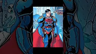 Cosmic Armor Superman Vs Superboy Prime #shorts #superman