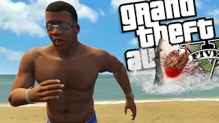 THE ULTIMATE SHARK ATTACK MOD (GTA 5 PC Mods Gameplay)