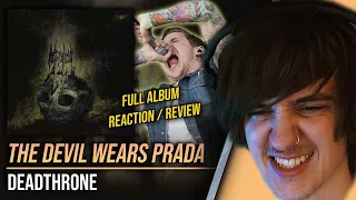 My FIRST TIME listening to "Deadthrone" | The Devil Wears Prada Full Album Reaction