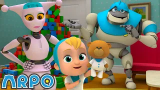 ARPO the Robot | Playdate PROBLEMS!!! | NEW VIDEO | Funny Cartoons for Kids | Arpo and Daniel