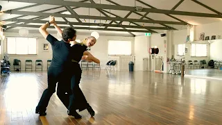 Professionals Dance The Quickstep (Slow)