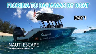 Florida to Bahamas by Boat - Robalo Bimini Bash, part 1