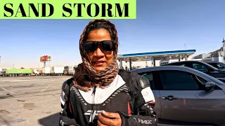 Sand Storm in Saudi Arabia | Bike Mechanic  Riyadh | U Walk Riyadh | Best Place for nightout Riyadh