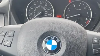 BMW X5  valve Tronic adjustment lower limit position not learn