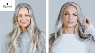 BLONDME: Lowlights for Graying Hair | Generational Blonde Tutorial | Schwarzkopf Professional USA