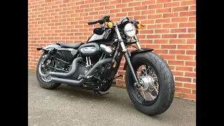 2013 Harley-Davidson Forty Eight XL 1200 X. Walkaround with engine sound.