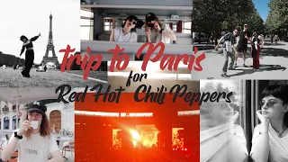 trip to Paris for Red Hot Chili Peppers 2022  |  Luana Jil