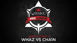 Whaz vs Cha1n - Quake Pro League - Stage 2 Week 7