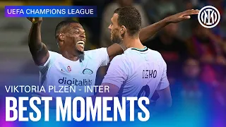 VIKTORIA PLZEN 0-2 INTER | BEST MOMENTS | PITCHSIDE HIGHLIGHTS 👀⚫🔵