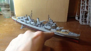 HMS Belfast 1.600 model kit review