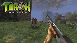 Turok: Dinosaur Hunter (PC) Gameplay (60 FPS)