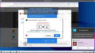 +1 877 962 3365 fake Windows Defender Security Warning removal.