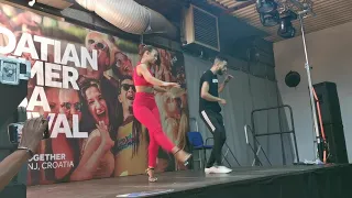 Panagiotis y Myrto Salsa footwork workshop @ Sea Sun Salsa festival 2019