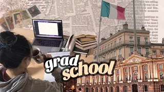 📚First day of university in France (masters degree) | american in france vlog