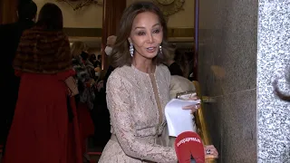 Isabel Preysler, espectacular reaparición de la mano de Mario Vargas Llosa