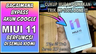 Bypass Akun Google Miui 11 | All Type Xiomi Redmi Tanpa PC