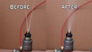 Fuel Injection cleaning in less than 5 Minutes/HOW TO clean injection Directly without disassembling