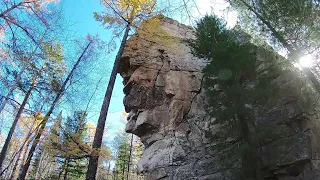 Скальник Фараон. Центральный 7А+. Фри Соло.