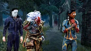 DBD | Survivor Gameplay vs Oni & Myers (No Commentary)