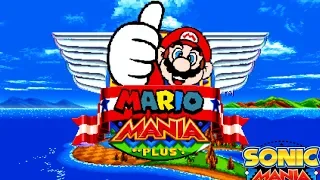 Sonic Mania Mod Plus #7 Mario Mania